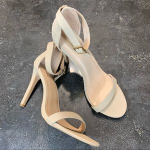Glaze tan suede heel size 8.5